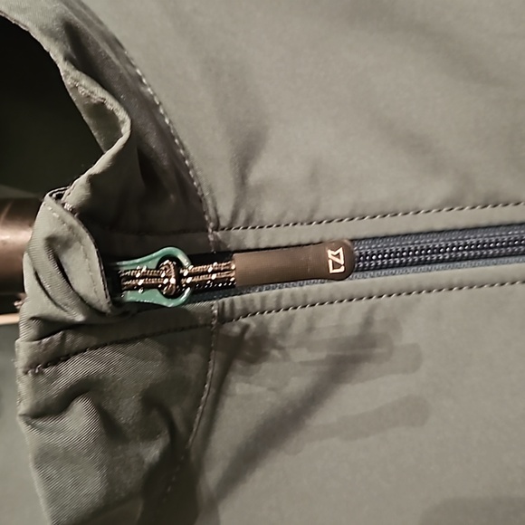 Cutter & Buck Men's CB Wind Rain WeatherTec Beacon Full Zip Jacket sz 5TG Coat - Picture 9 of 12